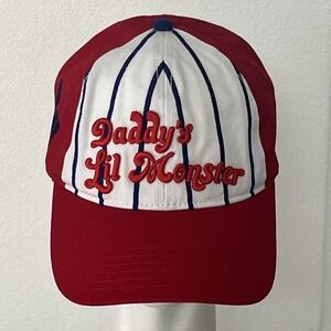 Harley Quinn Daddy's Lil Monster, Suicide Squad Adjustable Ball Cap/Hat NEW Read